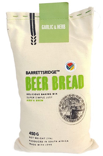 Barrett’s Ridge Garlic & Herb Beer Bread 450g